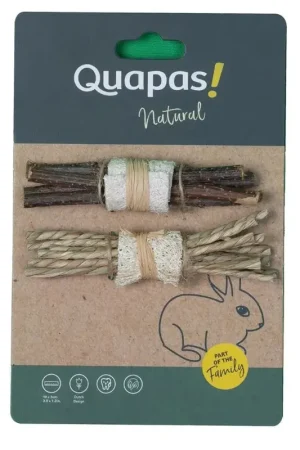 Quapas! Natural Treat 10x3 cm 2 st. Nieuw